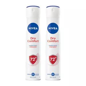 니베아 데오드란트 스프레이 드라이콤포트 200ml 2개