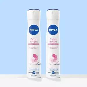니베아 데오드란트 스프레이 엑스트라 브라이트 200ml, 2개