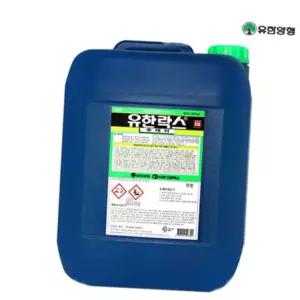 세제 유한락스 후레쉬 말통 20KG 대용량 살균 소독 표백