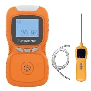 재고보유 산소가스측정기 PLT-811-O2 자동 흡입펌프 포함 밀폐지역 청소 맨홀작업 정화조 청소 작업시 사전점검