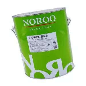 힐링스토어 슈퍼에나멜 플러스 진밤색 유광 4L 유광페인트 철재페인트