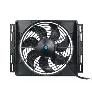 주차 에어컨 냉각 전자 팬 변형 범용 고출력 120W 자동차 물 탱크 모터 12v 24v