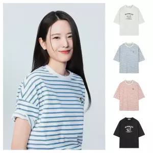 폴햄 여성 쿨텐션 오버핏 반팔 티셔츠 PHG 2TS2030