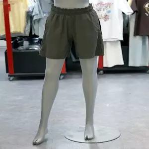 [세이브존] 인터크루 여성 후레쉬 장식 밴딩 트리코트 4부 팬츠 ITA2PS55A
