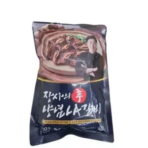 장사의신 수제 양념 LA갈비 캠핑 밀키트 500g 3개