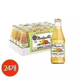 [셀러허브 식품]MARTINELLIS 마르티넬리 스파클링 사과주스 296ml x 24개 (14276518)