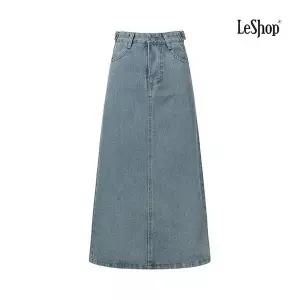 르샵_SP 르샵 비죠 포인트 데일리 데님 스커트 DP1WH005A 1127723