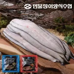 [손질전 1.5kg]손질 왕특대 민물장어 1kg(3마리)+고추장소스 2봉+간장소스 2봉