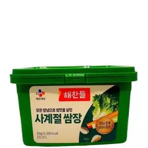 해찬들 사계절쌈장 3kg