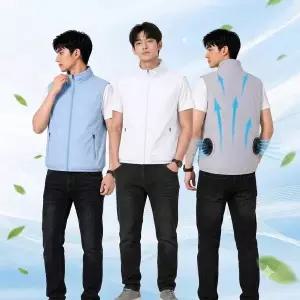 런웨이브 에어쿨 냉풍조끼(조끼+2구선풍기+얼음팩4개)