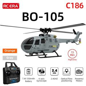 RC헬기 헬리콥터 비행기 전투기 드론 무선 조정 카 자동차 오프로드 포크레인 RC ERA BO-105 헬리콥터 1:48