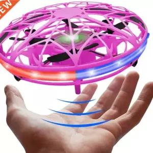 모션감지 실내 아동 LED직부등 현관 이드론 드론 A. 스트라이프 UFO 블루