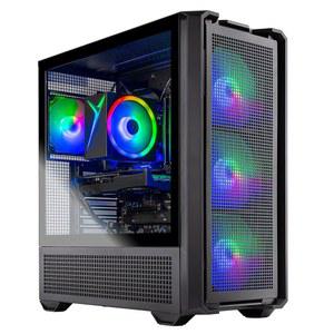 스카이테크 게이밍 엣지 게이밍 PC, AMD 라이젠 5 5500 3.6GHz, NVIDIA RTX 5050 8GB, 1TB NVMe SSD, 16GB DDR4 RAM 3200, 650W 골드 PSU, Wi-Fi, Win 11, 데스크톱