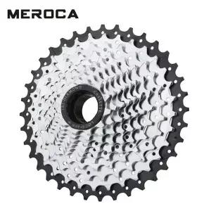 MEROCA 스레드형 프리휠 6/7/8/9/10단 스크류온 자전거 18~30단 드라이브트레인용 3겹 니켈크롬 도금