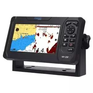 ONWA KP25F 5인치 해양 GPS 차트 플로터 어군탐지기 포함 변환기