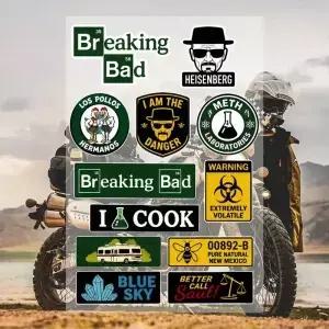 BreAkInG BAD 자동차 오토바이 자전거 스케이트보드 노트북 물병 휴대폰용 방수 비닐 스티커