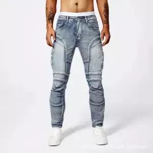 2025 새로운 오토바이 청바지 Pantalones Motocicleta Hombre Featherbed 표준 버전 자동차 타기 바지 여름