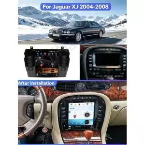 재규어 XJ XTYPE X 타입 20042011용 안드로이드 13 카 라디오 멀티미디어 플레이어 DVD 자동차 GPS