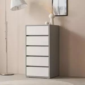 속깊은서랍장 서랍장 500 DN7810 가구산책 5단 (원목발 틈새서랍장 미포함)