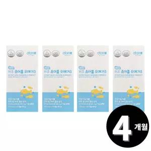 애터미 키즈 츄어블 오메가3 120캡슐, 4개