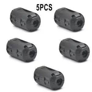 2/5pcs 5 페라이트 코어 코드 링 초크 구슬 RFI EMI 소음 억제 필터 POWER LOGIC USB 케이블 안테나 오디오