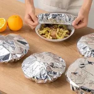 10pcs 식품 절연 커버 재사용 가능한 그릇 등급 신선 유지 비닐 봉투 주방 냉장고 액세서리
