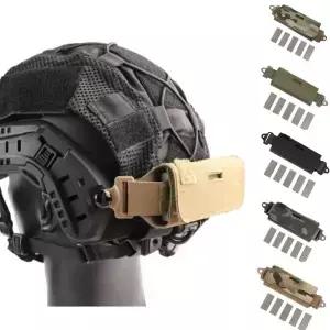 BOOIU Airsoft 전술 헬멧 NVG 카운터 웨이트 파우치 OPS 코어 Fast BJ PJ MH 액세서리 용 5 개의 블록 포함