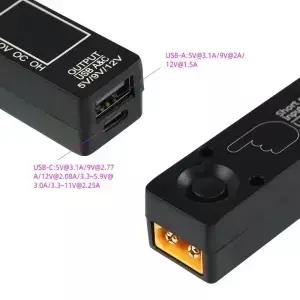 AOKoda XT60 to PD3.0 Lipo 배터리 충전기 25W 33W 스마트폰 태블릿 PC RC DIY 부품용 과부하 단락 보호