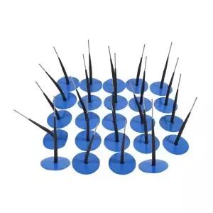 오토바이 트럭 타이어 펑크 수리 튜브리스 유선 버섯 플러그 패치 키트 자동차 도구 24PCs/세트 4.5