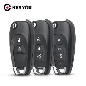 KEYYOU 2/3/4BNT Chevrolet Cruze Trax LS 배지 Spark Sonic Aveo Tracker Onix RS Trailblazer 용 원격