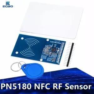 EGBO PN5180 NFC RF I 센서 ISO15693 RFID 고주파 IC 카드 ICODE2 리더 아두이노용 라이터