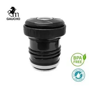 스틸 코어 교체 부품이 있는 Thermos 마개 Pico Cebador De Mate 푸시 버튼 누수 방지 BPA Free
