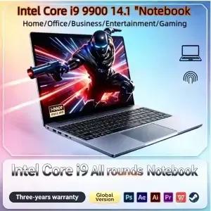 4K UHD IPS 14.1인치 게이밍 노트북 인텔 i9 9900 32GB 램 1TB/2TB M.2 SSD 백라이트 키보드 사무용
