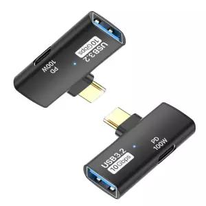 USB3.2 A to C타입 젠더 T자형 10Gbps 2in1 GD18