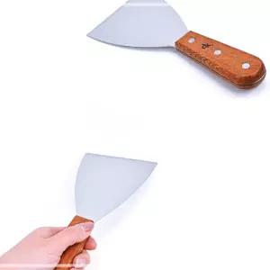 IKWAC512A 해라 21.5cm 14호 반달 뒤집게 전 청소 터너 주걱 스텐 스페치 철판 스크래퍼 뒤집개 헤라