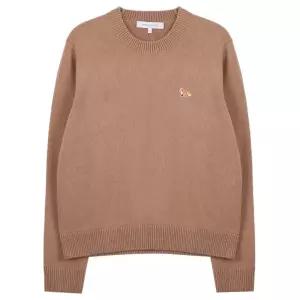 메종키츠네 베이비 폭스 램스울 레귤러 니트 PW00817-KT1006-0054