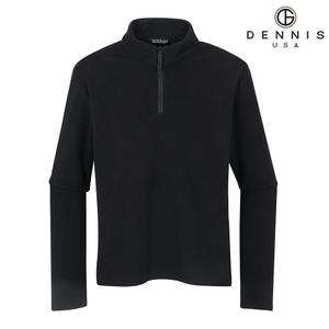 데니스골프 [DENNIS] 여성 하프넥 마이크로 플리스 티셔츠_FAPWLTS065