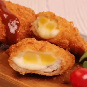 수제고구마치즈돈까스 150 g x 8개(소스포함) 젓가락스테이크 냉동 간편하게
