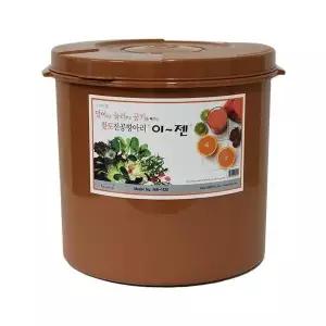 [콩심팥심]진공 밀폐 원형 반찬 보관용 밀폐통 45L 원형반찬통