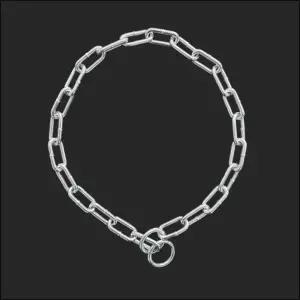초크 체인 철목 5mm 러프웨어 목걸이 쇠사슬 강아지 5mm 산책