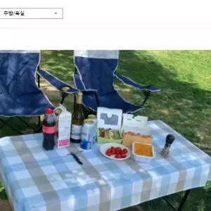 2인용 방수 테이블보