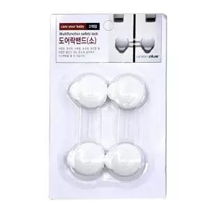 유니온 안전용품 서랍 잠금장치 도어 락 밴드 (소) (2개입) (LF-0132)