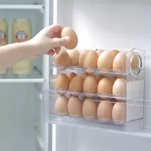 서랍식 계란 달걀 정리 보관함 트레이 3단 30구