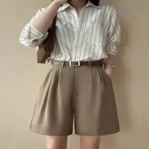 세미5부반바지 정장반바지 슬랙스5부팬츠