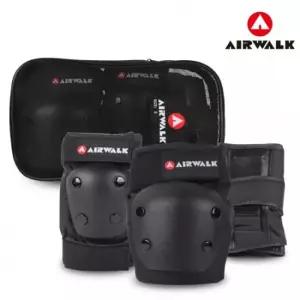 (튼튼)Airwalk 보호대 세트 보드용 인라인 킥보드 자전거 장비 장구 킥대 에어워크 대셋 워크