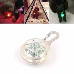 강아지목걸이 LED 애견팬던트 야간산책 방울종 1p