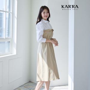 카라 KARRA 셔츠탑원피스+벨트SET_A4S0960