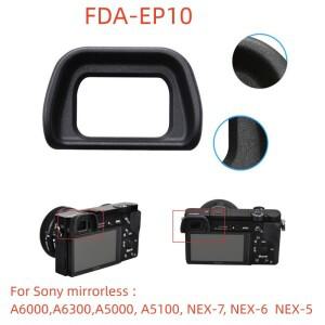 소니 알파 A6000 A7000 NEX-7 NEX-6 FDA-EV1S 디지털 카메라용 FDA-EP10 아이 컵 아이피크 아이컵용 1/2개
