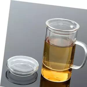 차우리기 유리 차향 찻잔 티머그 550ml 내열 티컵