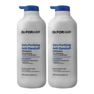 닥터포헤어 에어로 퓨리파잉 안티 댄드러프 샴푸 아로마향 500ml 비듬케어 2개 Ss